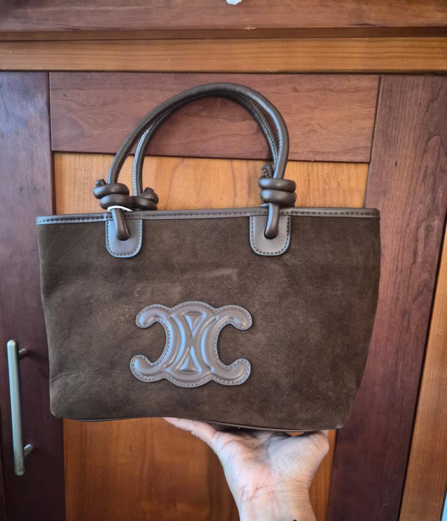 Celine Handtas velvet en leer nieuw, Ophalen of Verzenden, Nieuw