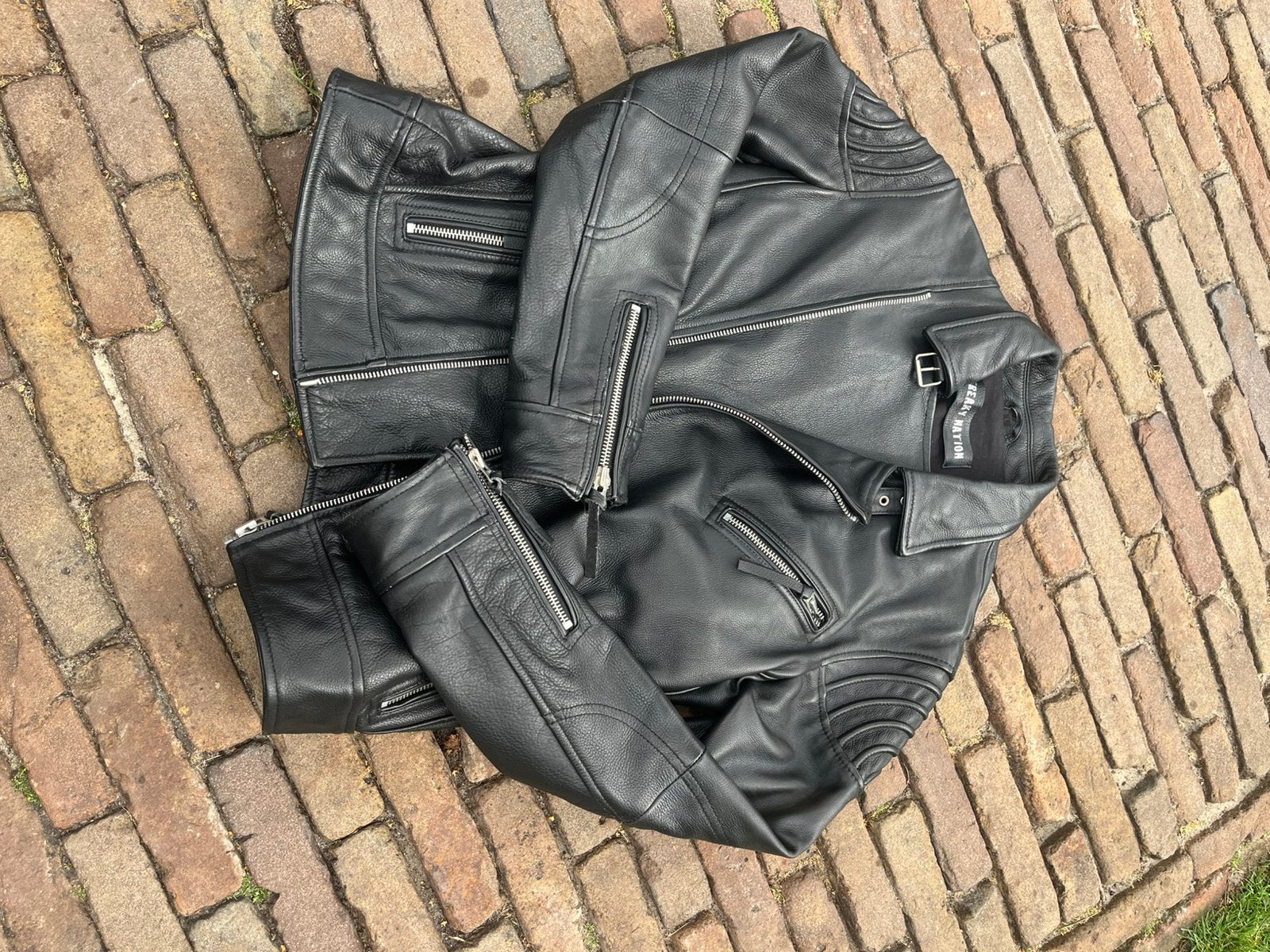 Twee Leren jassen, Ophalen of Verzenden, Zo goed als nieuw, Maat 52/54 (L), Zwart