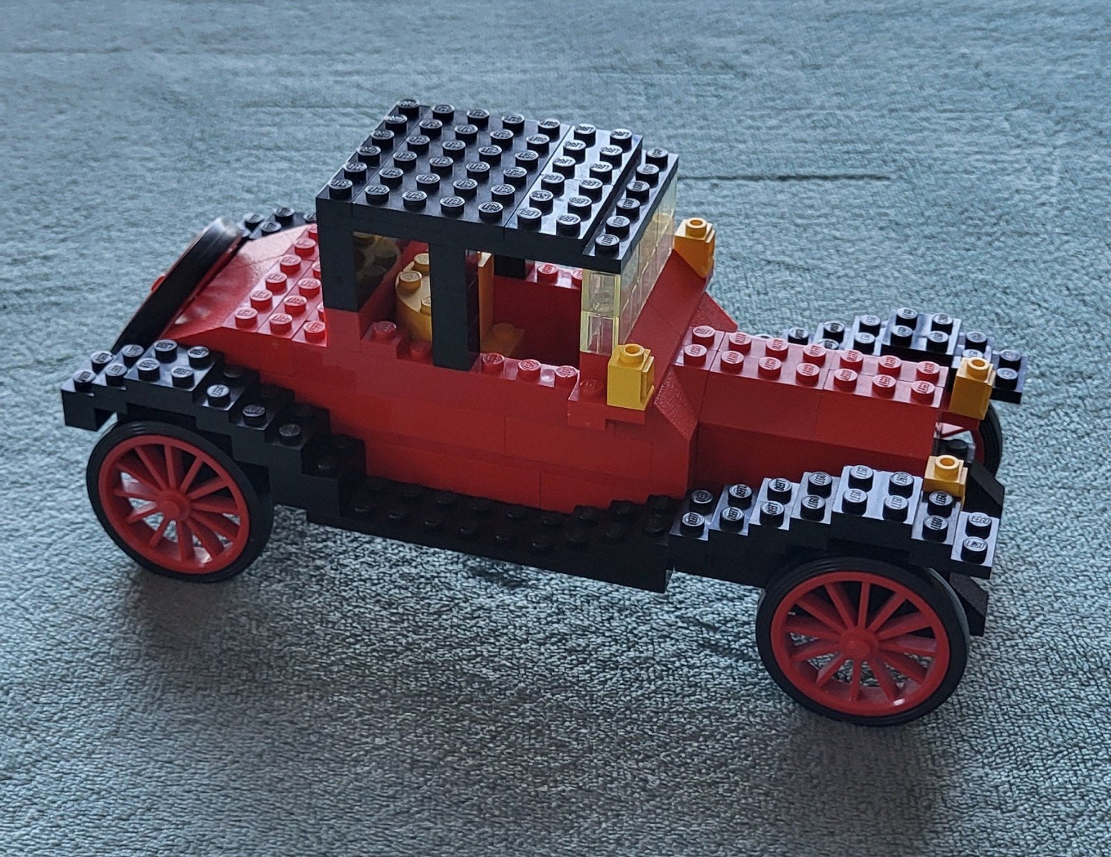 Lego oldtimer Cadillac auto model 1913 (set 390-2), Gebruikt, Lego, Ophalen of Verzenden, Complete set