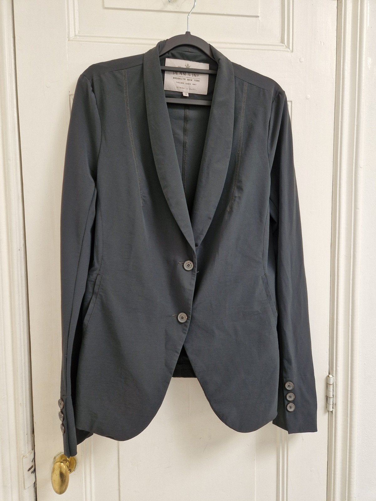 Zwart dames colbert maat 44 penn&ink, Kleding | Dames, Penn & Ink, Zwart, Maat 42/44 (L), Ophalen of Verzenden
