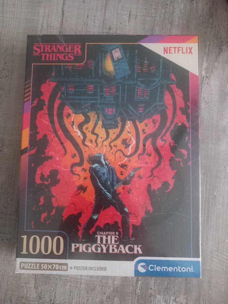 Stranger things puzzel nieuw in de verpakking 1000 stuks, Ophalen of Verzenden, 500 t/m 1500 stukjes, Nieuw, Legpuzzel