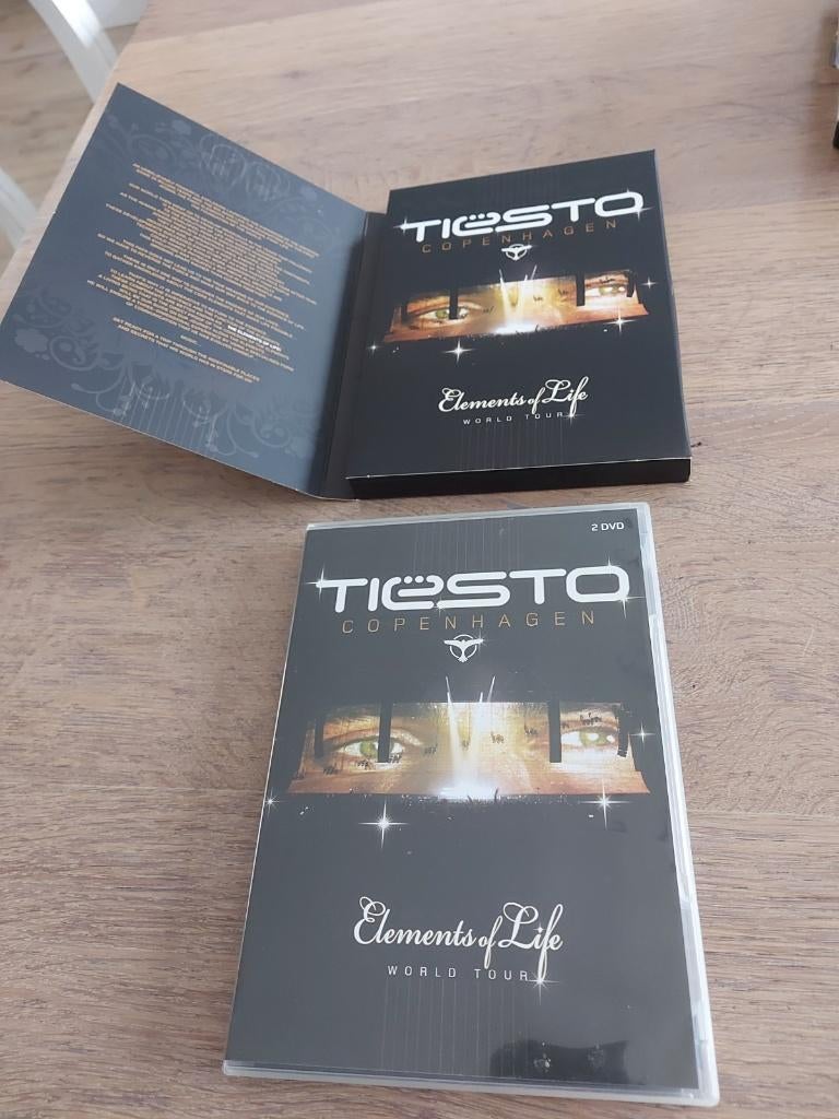 Dvd - Tiesto Copenhagen - Elements of life, Alle leeftijden, Ophalen of Verzenden, Zo goed als nieuw