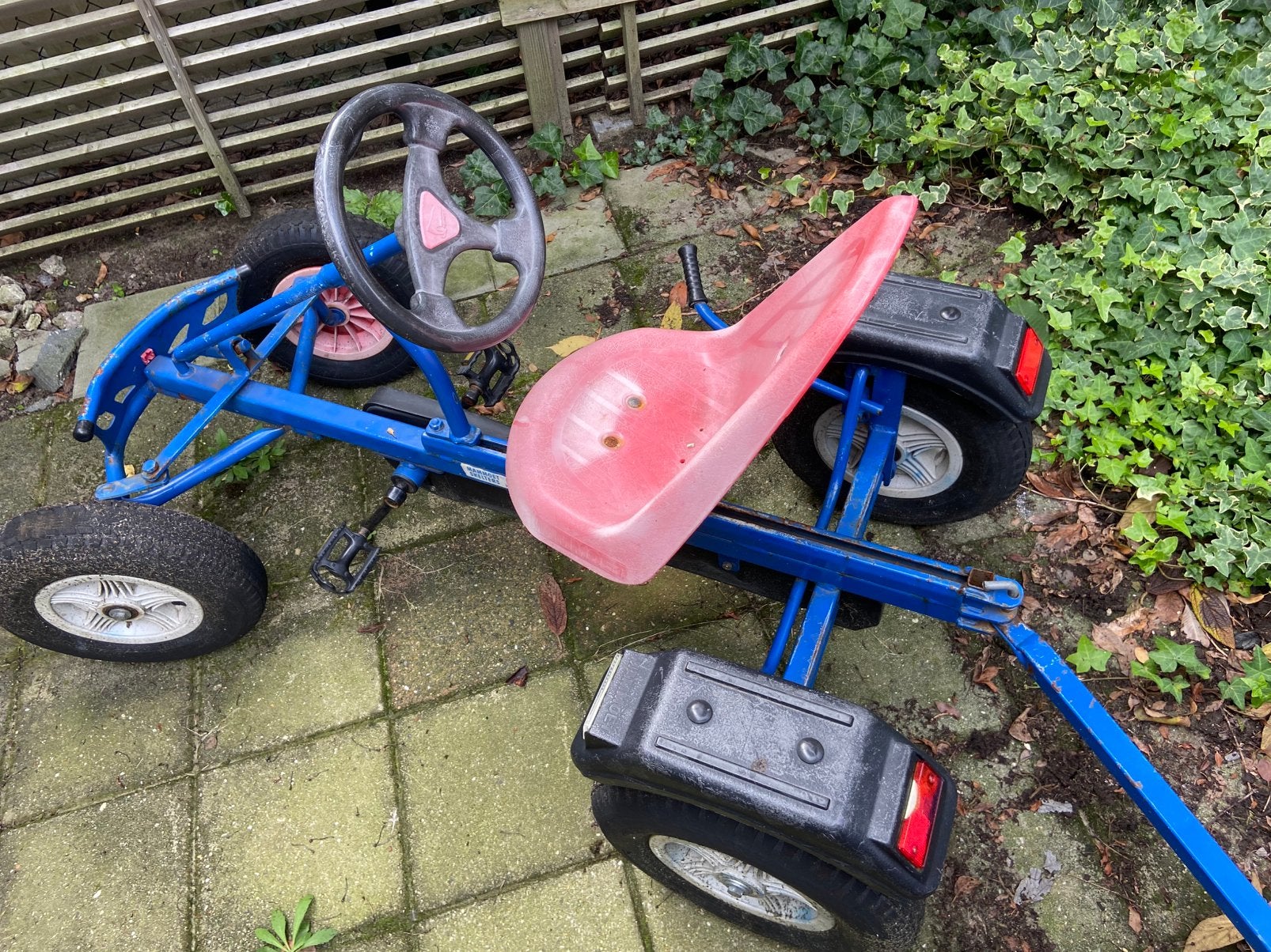 Mammoet skelter met aanhanger, Ophalen, Gebruikt, Mammoet, Met kar of aanhanger