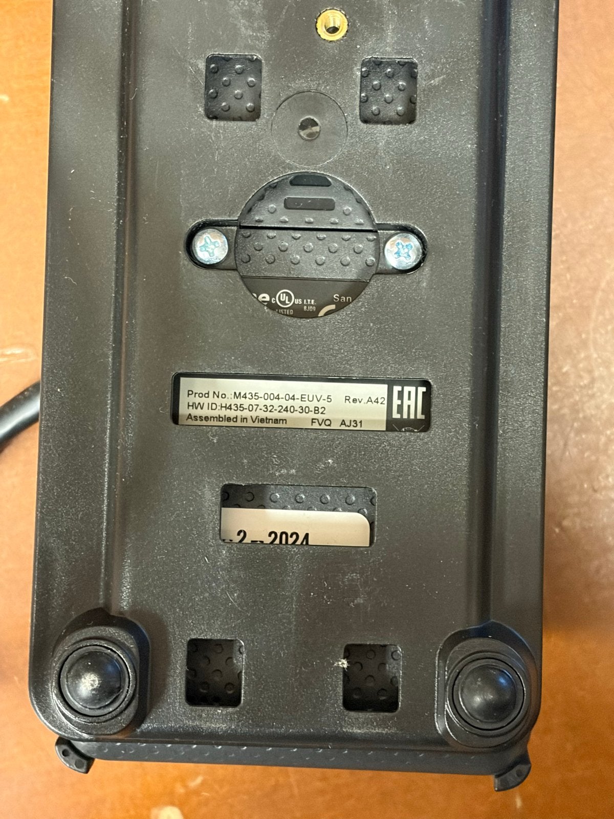 Verifone M435-004-04-EUV-5 betaalautomaat, Ophalen