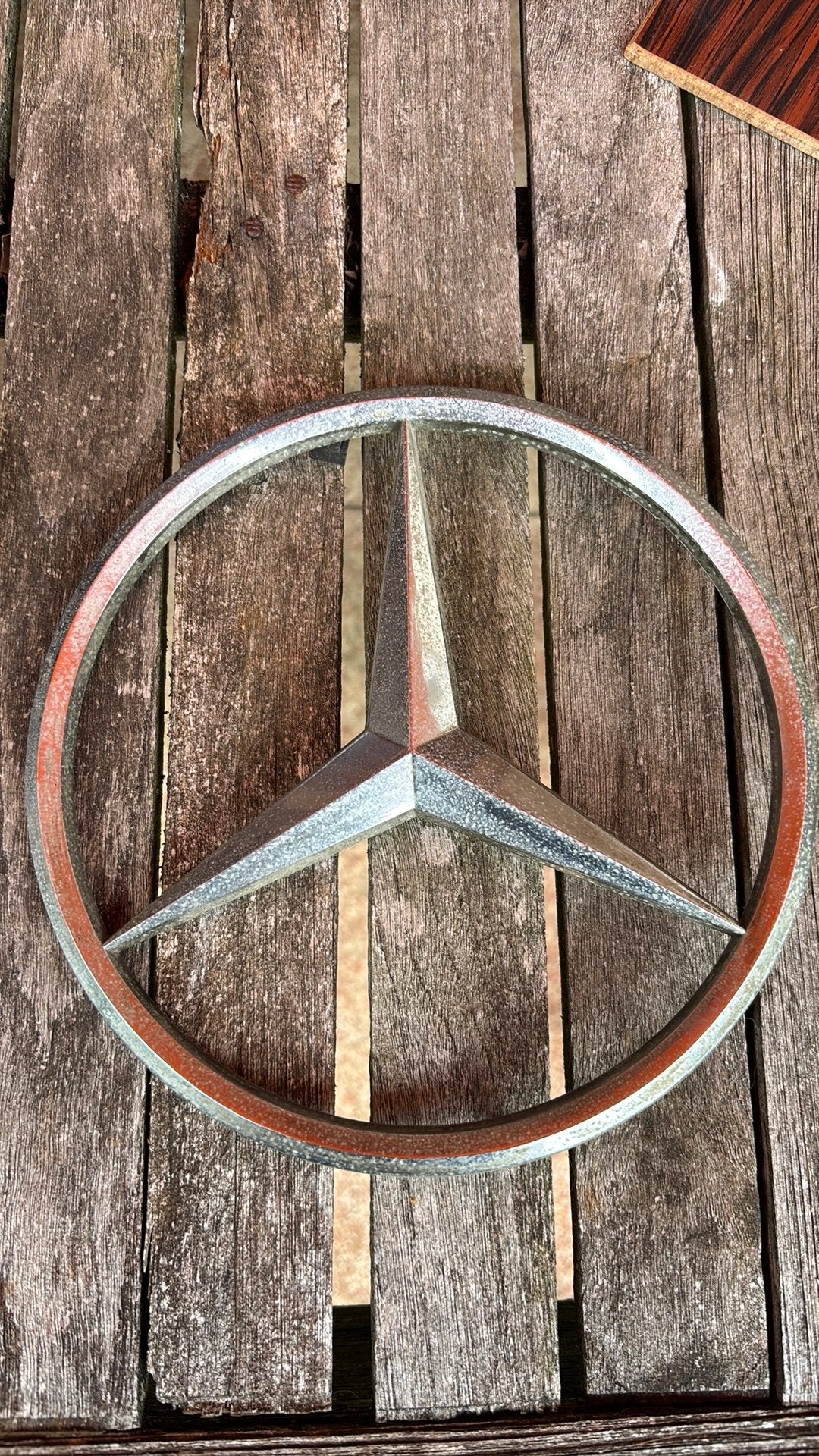 Mercedes logo, Ophalen of Verzenden
