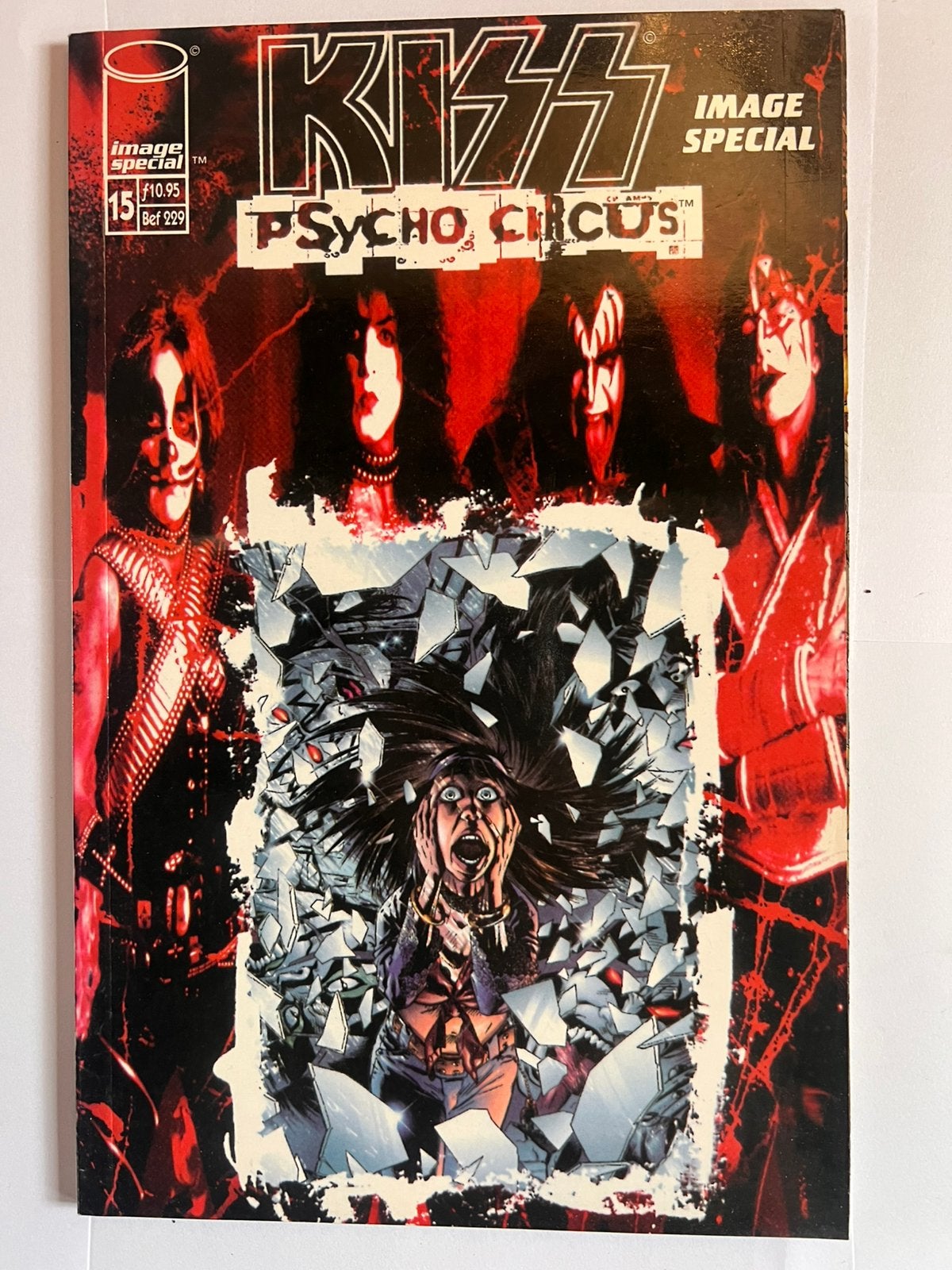 KISS Paycho Circus 15. Super rare!, Eén comic, Ophalen of Verzenden, Zo goed als nieuw, Europa