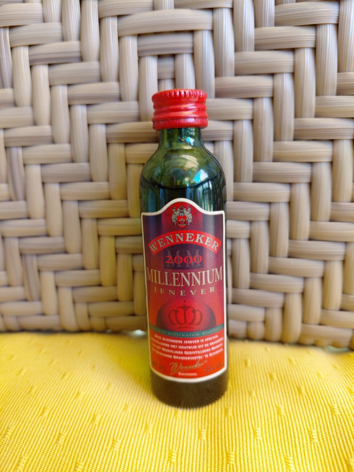 Klein flesje Wenneker 2000 Milennium Jenever. Inh. 4.cl, Ophalen of Verzenden, Nieuw