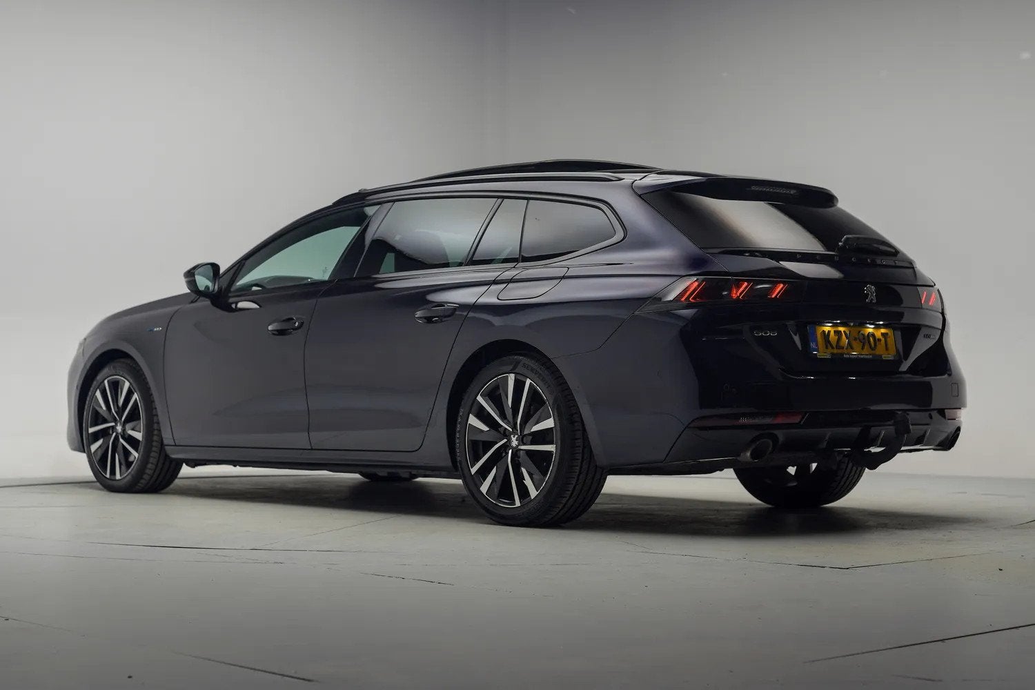 Peugeot 508 SW 1.6 HYbrid GT Line Aut [ Panorama Trekhaak St, Auto's, Automaat, Gebruikt, 4 cilinders, Blauw