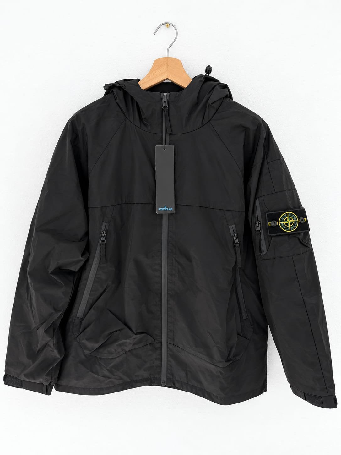 Stone Island jas, Verzenden, Nieuw, Maat 52/54 (L), Zwart