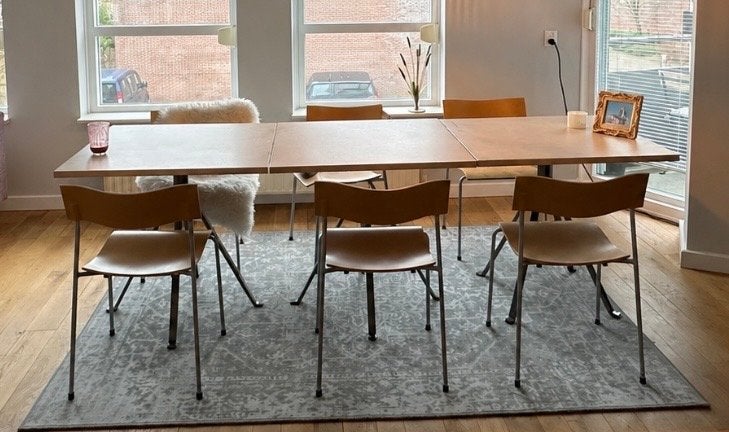 Eettafel, Ophalen, Gebruikt, Vijf personen of meer, 200 cm of meer