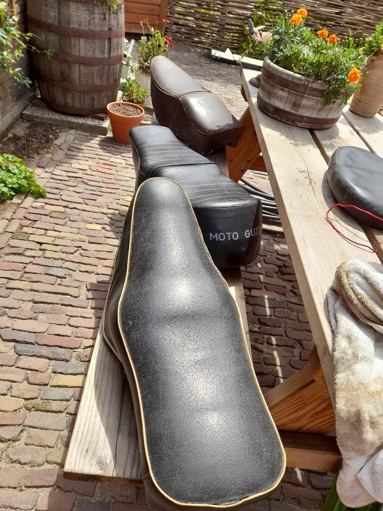 3 x oldtimer buddyseat motor buddyseat, Ophalen of Verzenden, Gebruikt