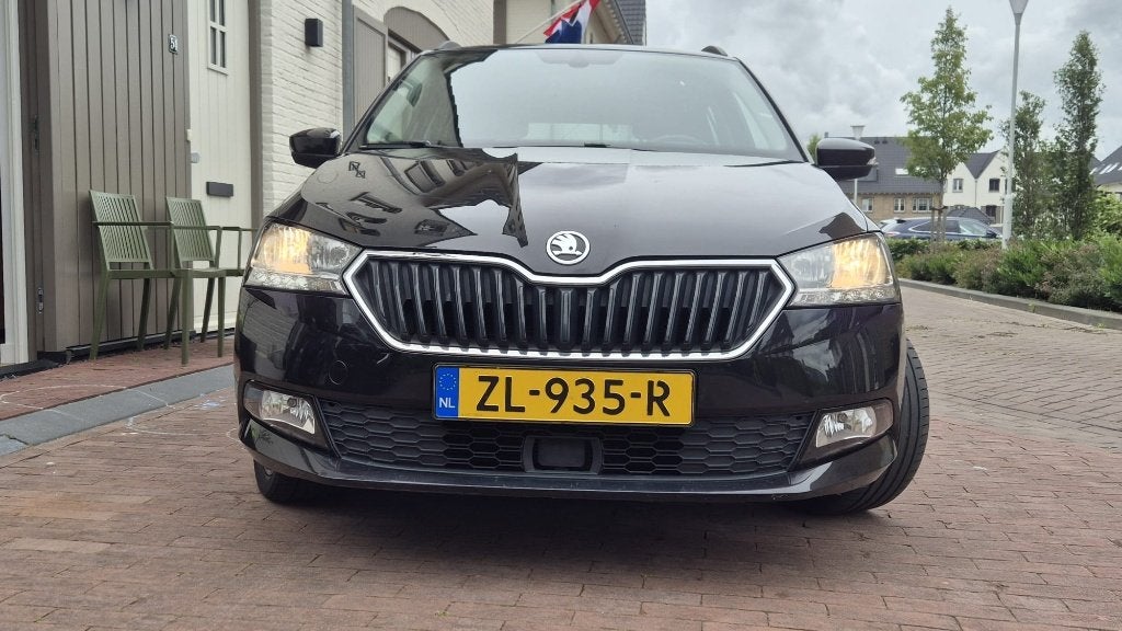 Skoda Fabia 1.0 Greentech 75pk 2019 Zwart, Auto's, Skoda, Voorwielaandrijving, Stof, 74 pk, Euro 6