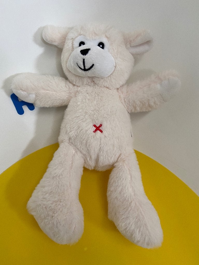 K2219 hema schaap wit, Ophalen of Verzenden, Zo goed als nieuw, Overige typen