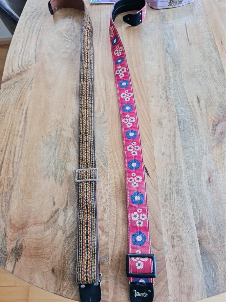 Vintage gitaar straps, Ophalen of Verzenden, Western- of Steelstringgitaar