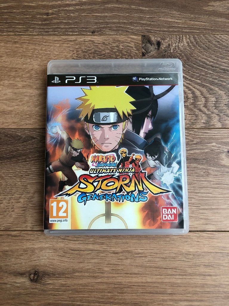 Playstation 3 Naruto Shippuden Ultimate Ninja Storm Generati, Vechten, 2 spelers, Ophalen of Verzenden, Zo goed als nieuw
