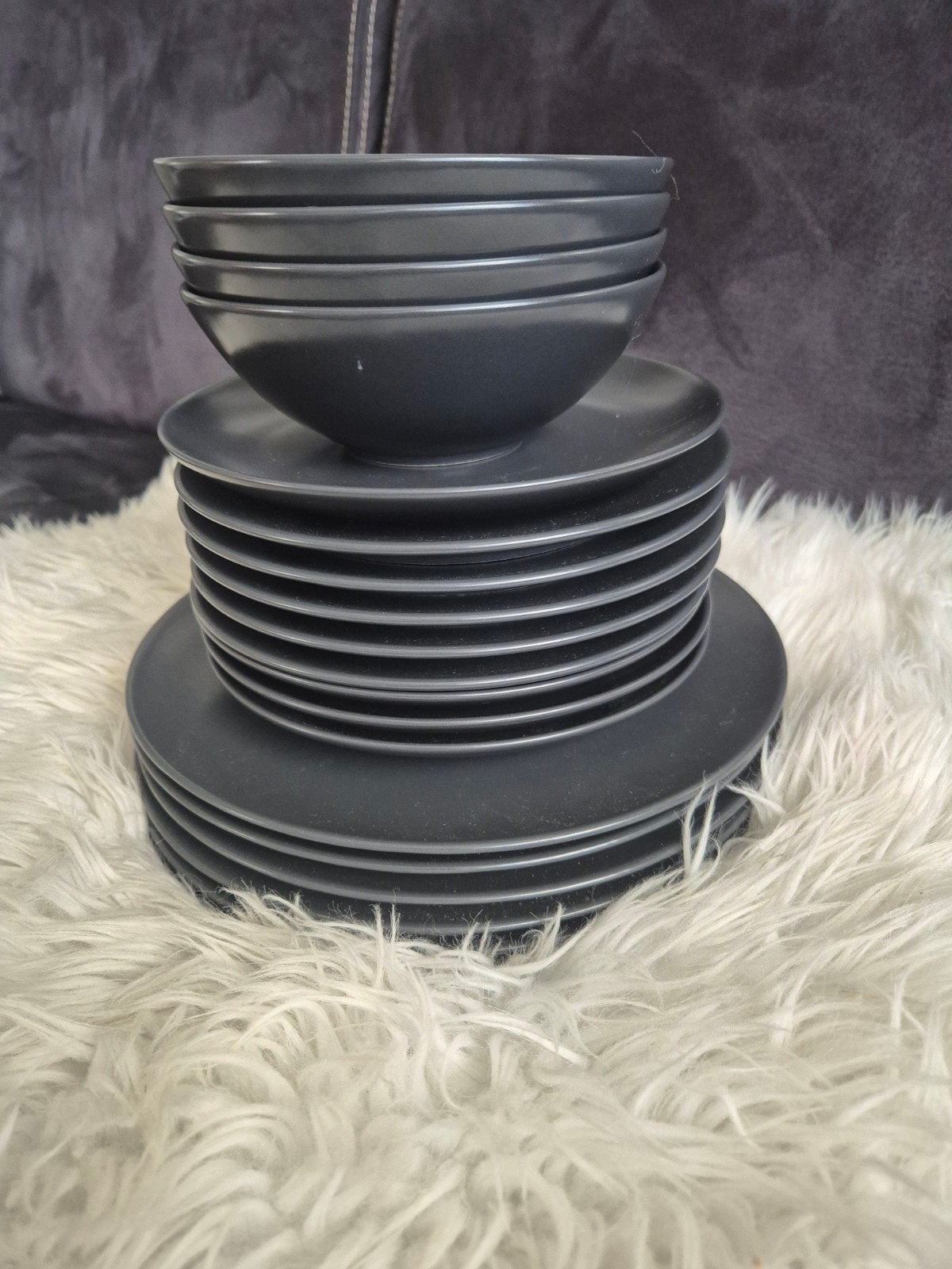 ikea Servies , grote borden, kleine borden en Kommen Set, Huis en Inrichting, Ophalen, Keramiek, IKEA, Zo goed als nieuw
