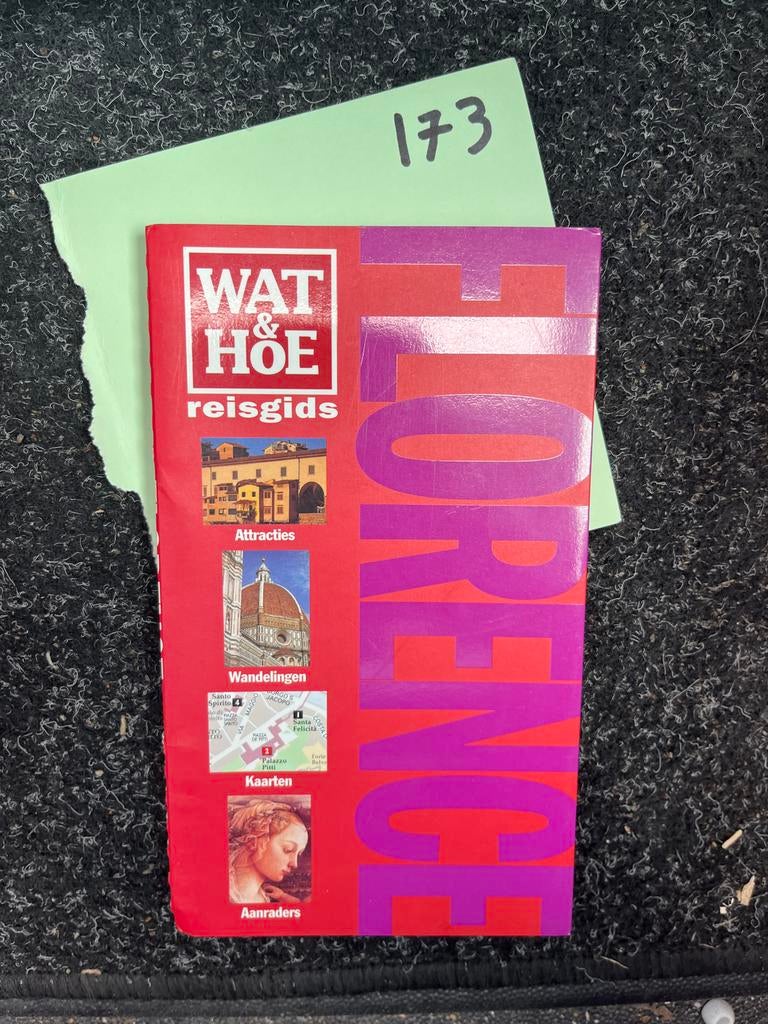 Wat & Hoe Reisgids Florence, Boeken, Overige merken, Europa, Ophalen of Verzenden, Zo goed als nieuw