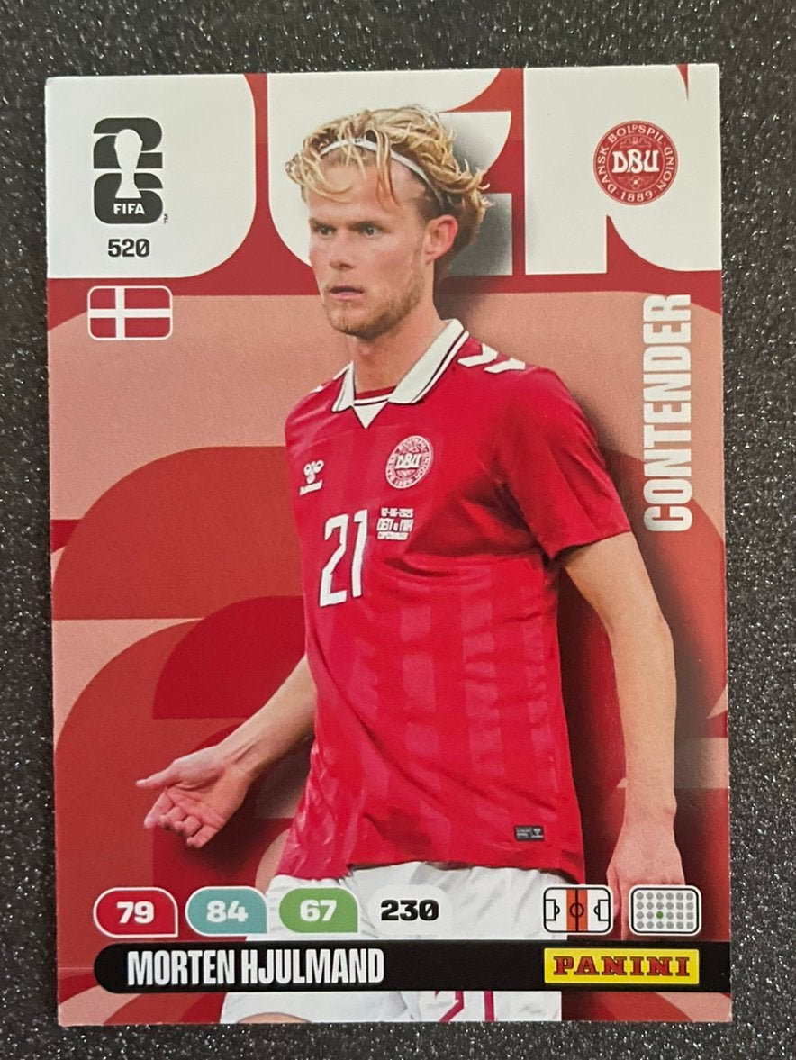 Panini WORLD CUP 2026    CONTENDER   HJULMAND    DENMARK, Verzenden, Zo goed als nieuw, Plaatje
