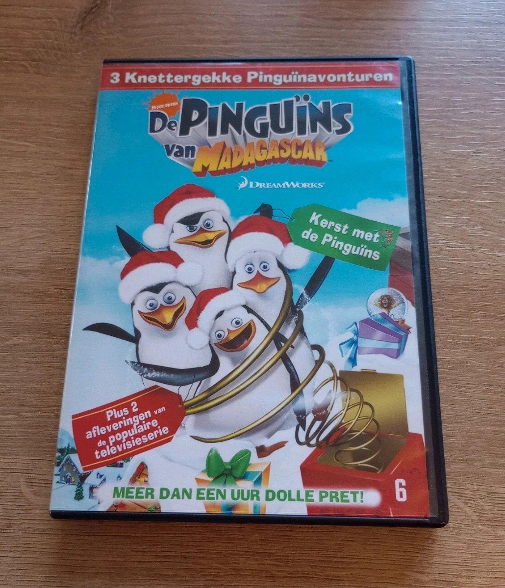 De Pinguïns van Madagascar - Kerst met de Pinguïns DVD, Gebruikt, Animatie, Alle leeftijden, Nederlands