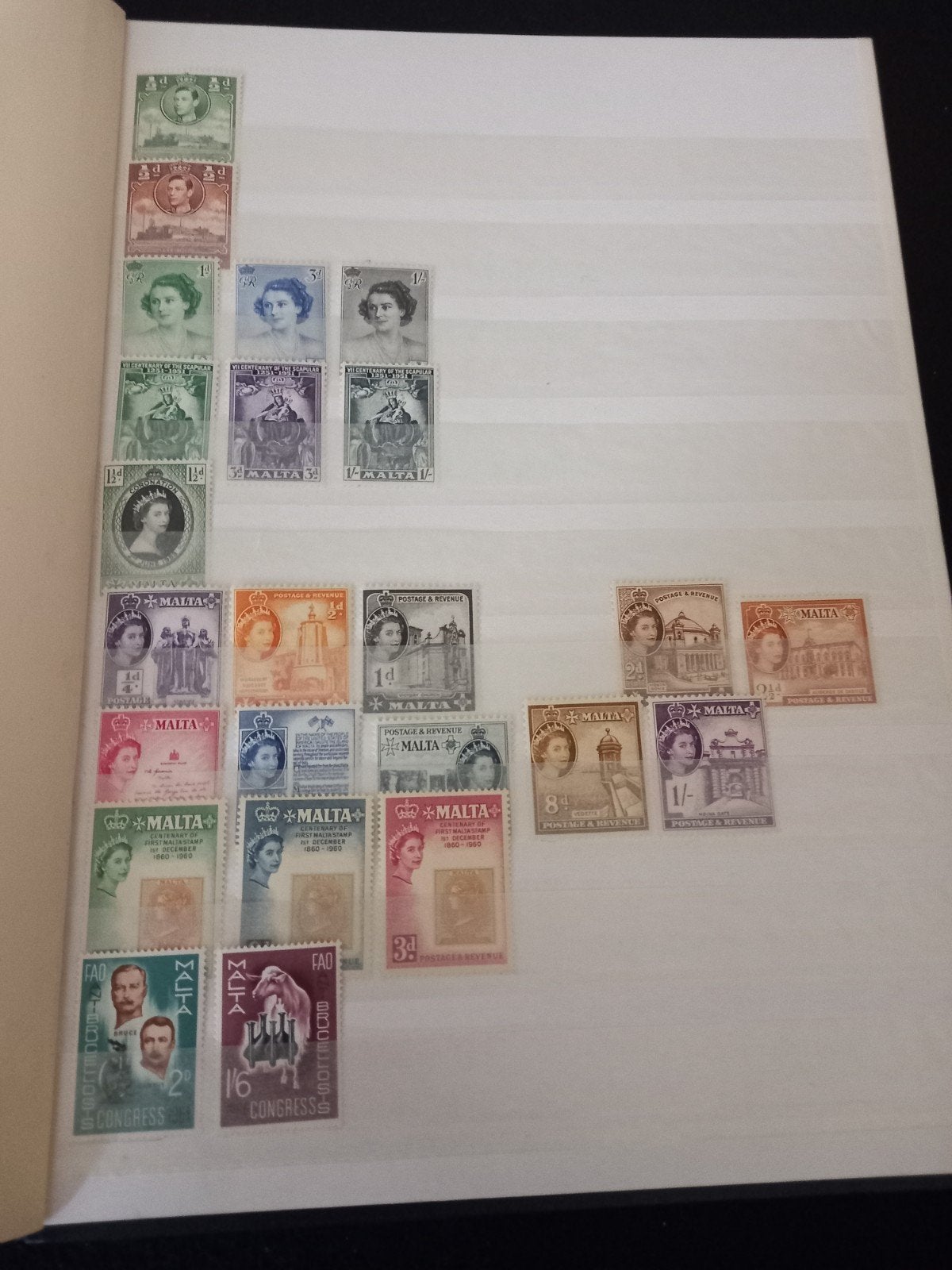 Klein postzegelalbum Malta, Ophalen of Verzenden, Malta, Postfris