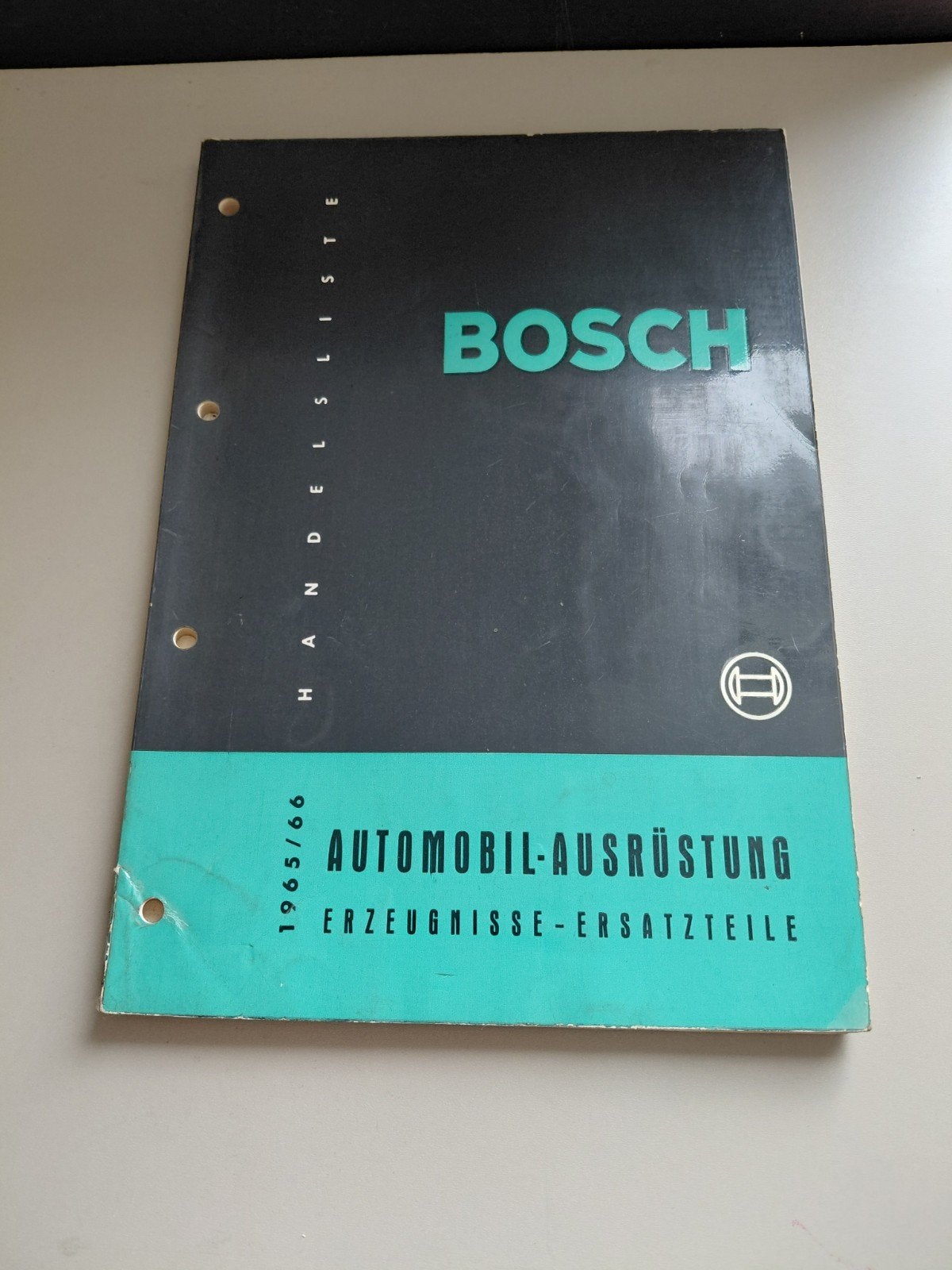 Bosch Handelslijst Automobiel-uitrusting 1965/66, Ophalen of Verzenden, Gelezen, Algemeen, Bosch