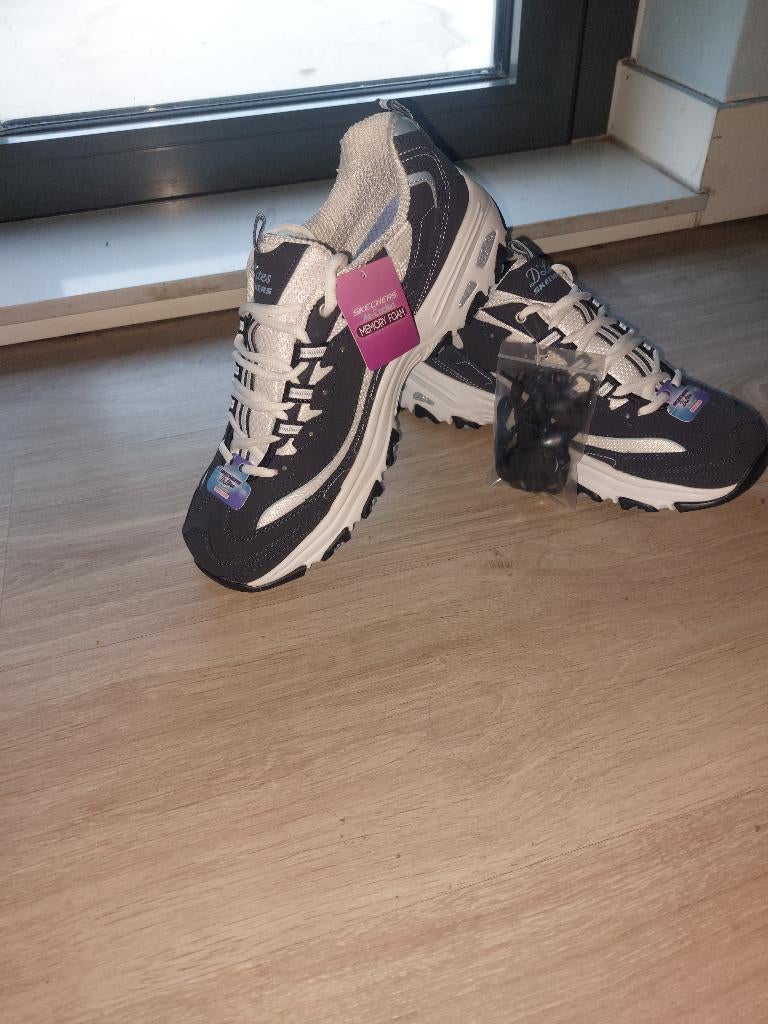 Skecher D'lite nieuw mt 42, Skechers, Blauw, Nieuw, Ophalen of Verzenden