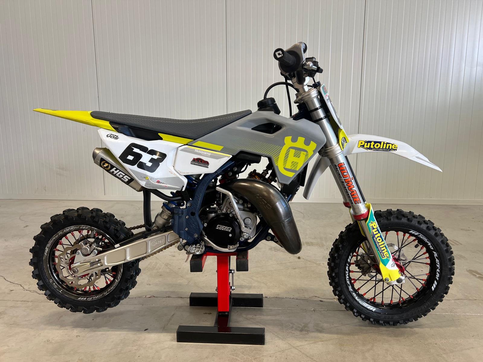 Husqvarna TC 50 2025 >zeer speciaal<, Occasion, Bedrijf, Crossmotor, Husqvarna
