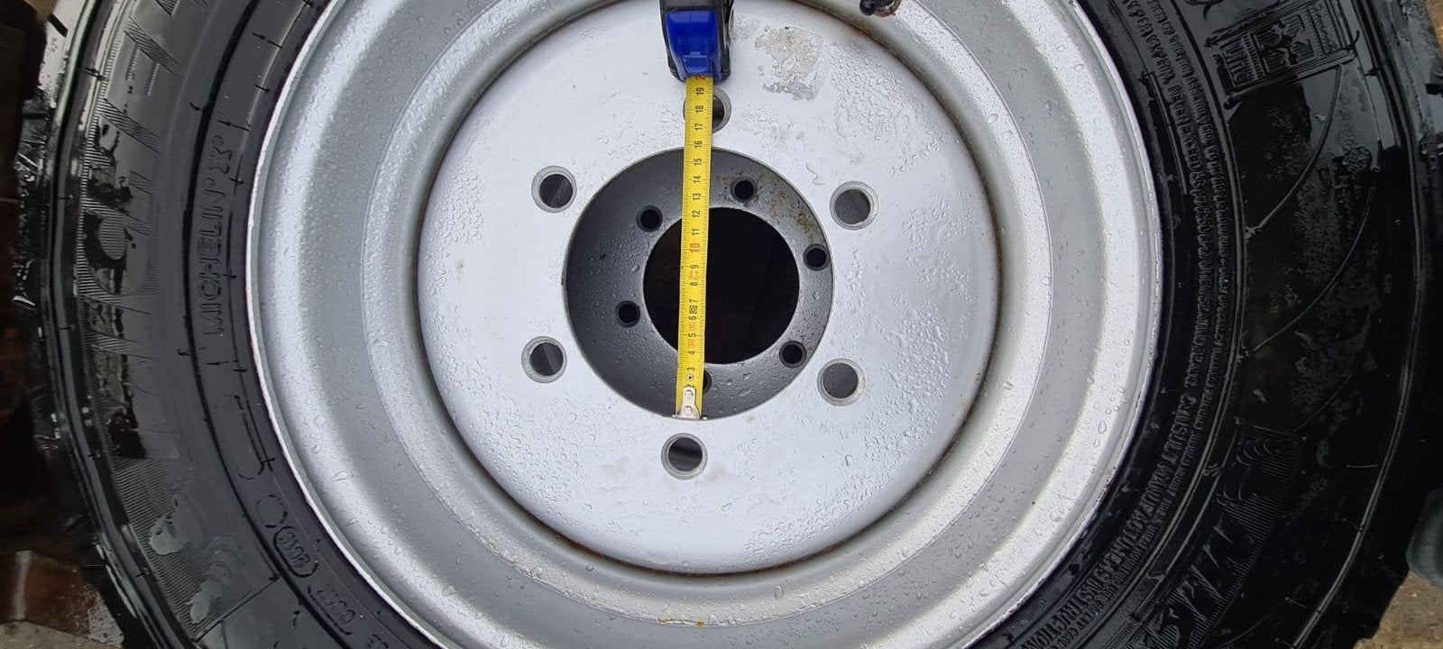 Mini Shovel banden op velg Michelin  ind, Ophalen of Verzenden
