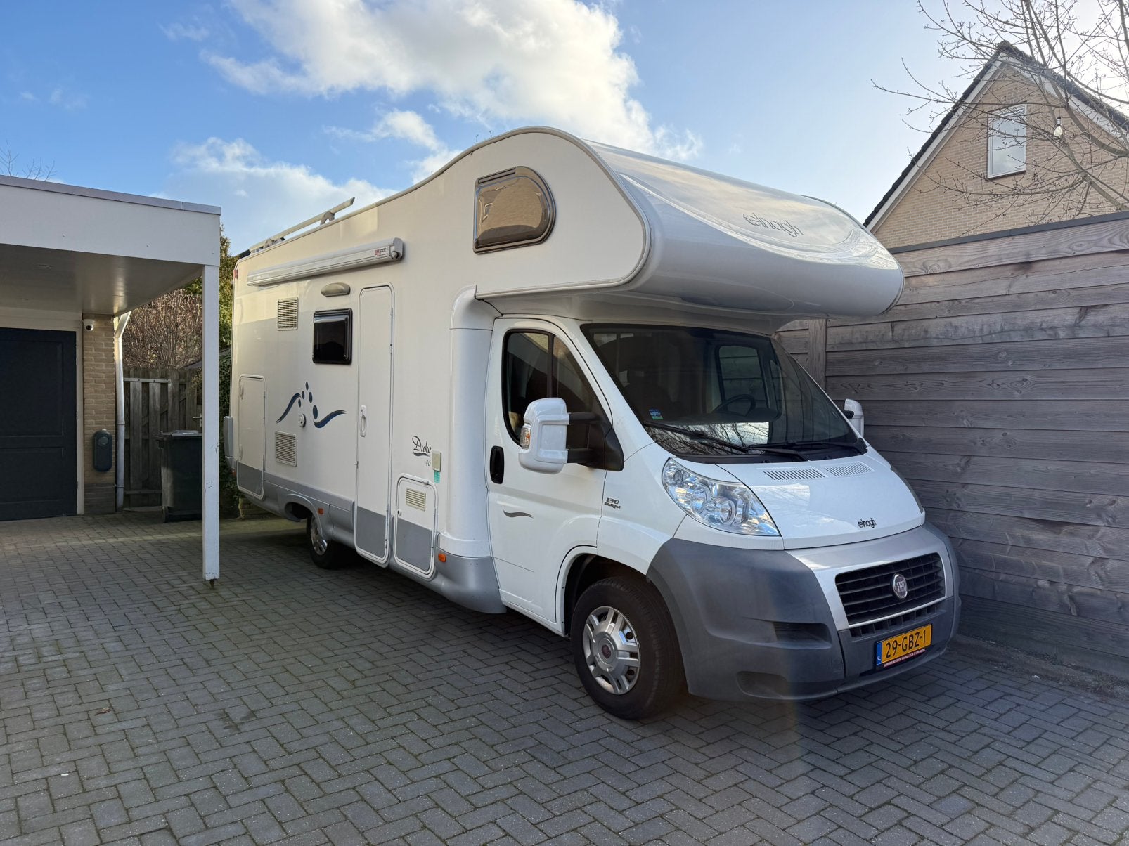 Camper Fiat Ducato Elnagh Duke 46 uit 2008, Koelkast, Alkoof, Ringverwarming, Fiat