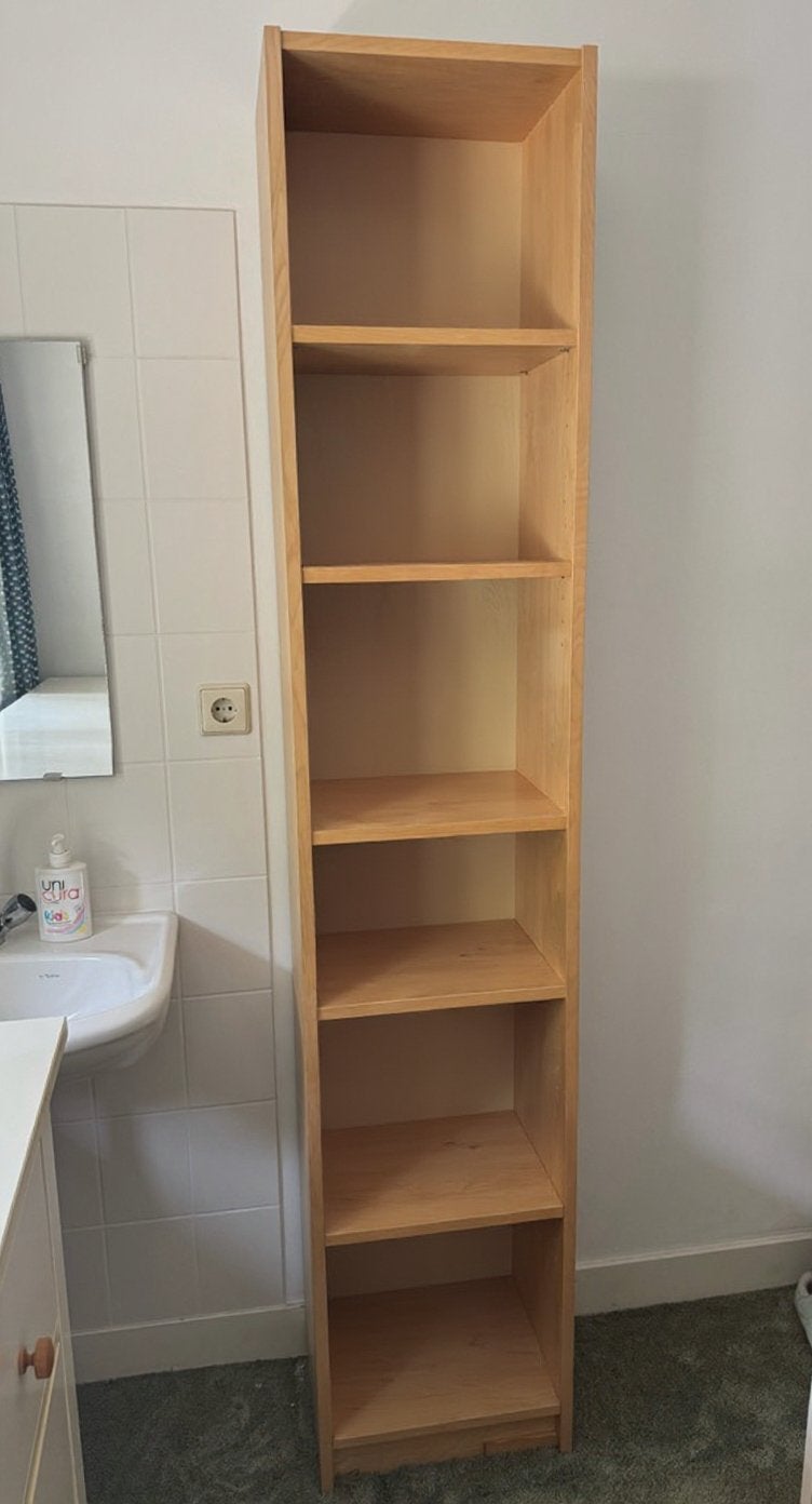 Ikea Billy kast 202x40x28, Ophalen, Minder dan 50 cm, 200 cm of meer, Zo goed als nieuw