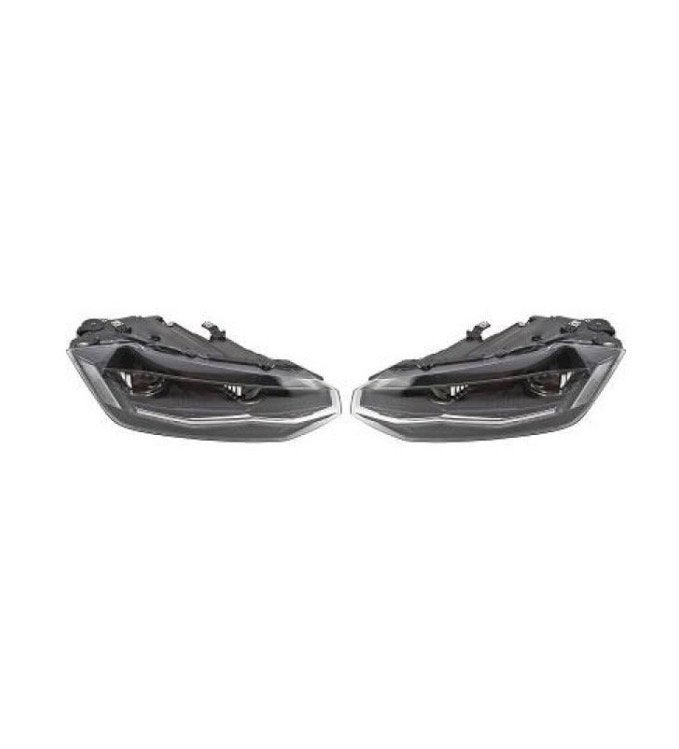 Originele LED Koplampen VW Polo -, Auto-onderdelen, Verlichting, Ophalen of Verzenden, Gebruikt, Volkswagen