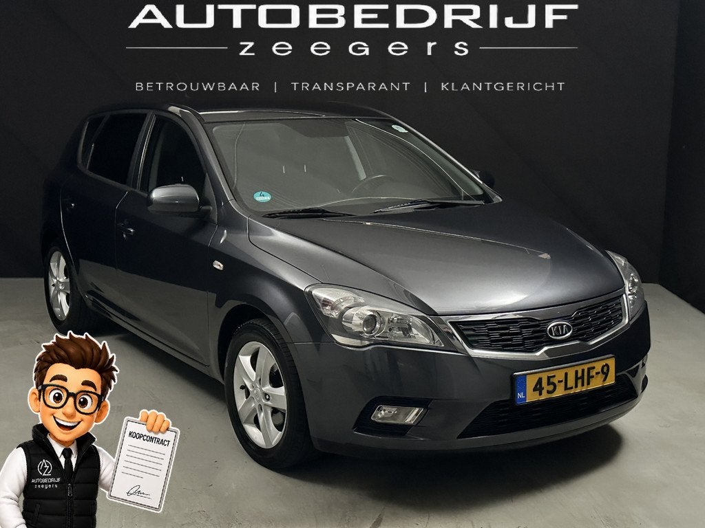 Kia cee'd 1.4 CVVT Seven *CC*AC*Navi*ECO* (bj 2010), Auto's, Kia, Bedrijf, Te koop, (Pro) Cee d, ABS, Airbags, Airconditioning