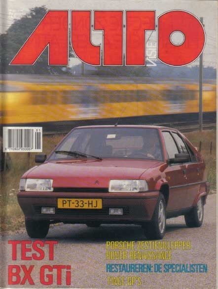 Autovisie 15 1986 : Citroen BX 19 GTi - Porsche 944 S - Aro, Ophalen of Verzenden, Gelezen, Algemeen