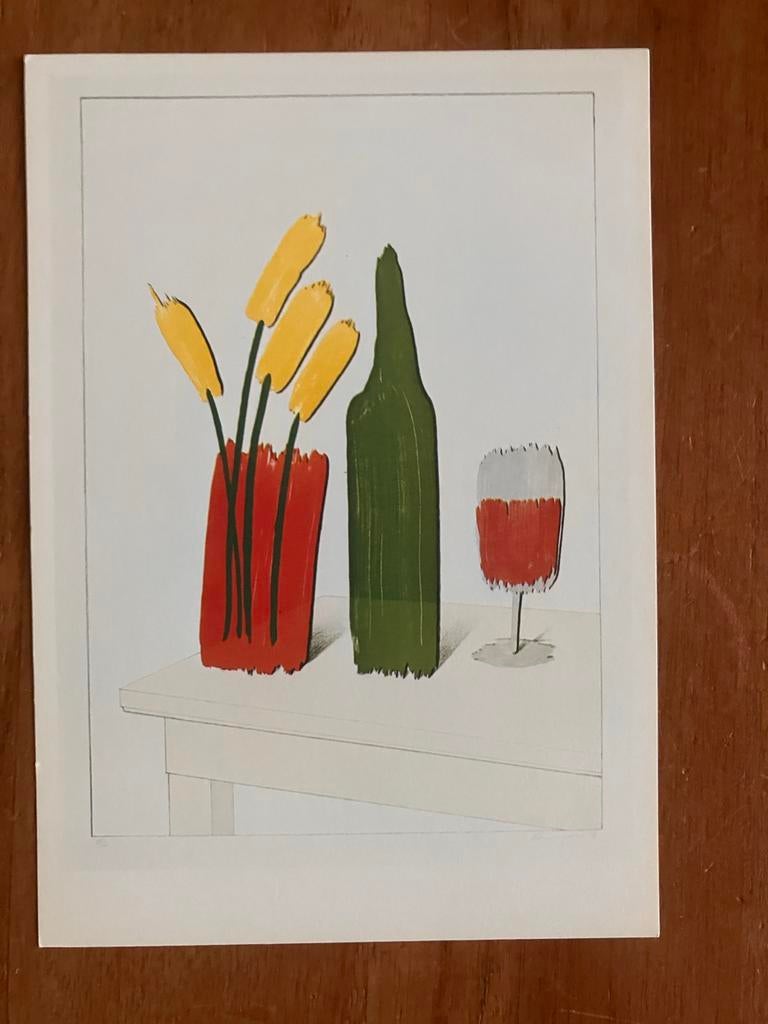 Jeroen Henneman - Stilleven 1982, Ophalen of Verzenden, 1980 tot heden, Ongelopen, Overige thema's