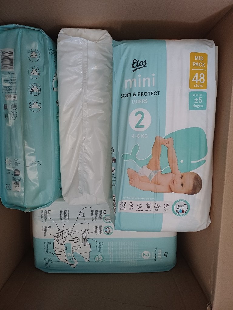 Etos Luiers Mini Maat 2, Ophalen, Nieuw