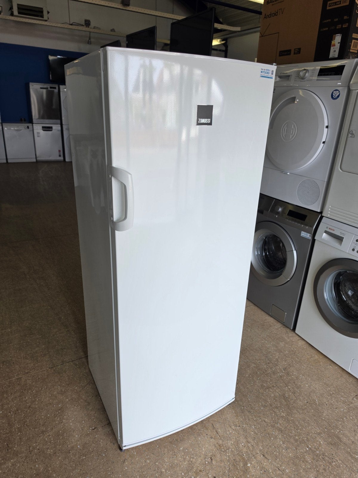 Zanussi vrijstaande vrieskast | A+ | 194 liter | Garantie ✅, Vrieskast, Jirnsum, Ophalen of Verzenden, Zo goed als nieuw