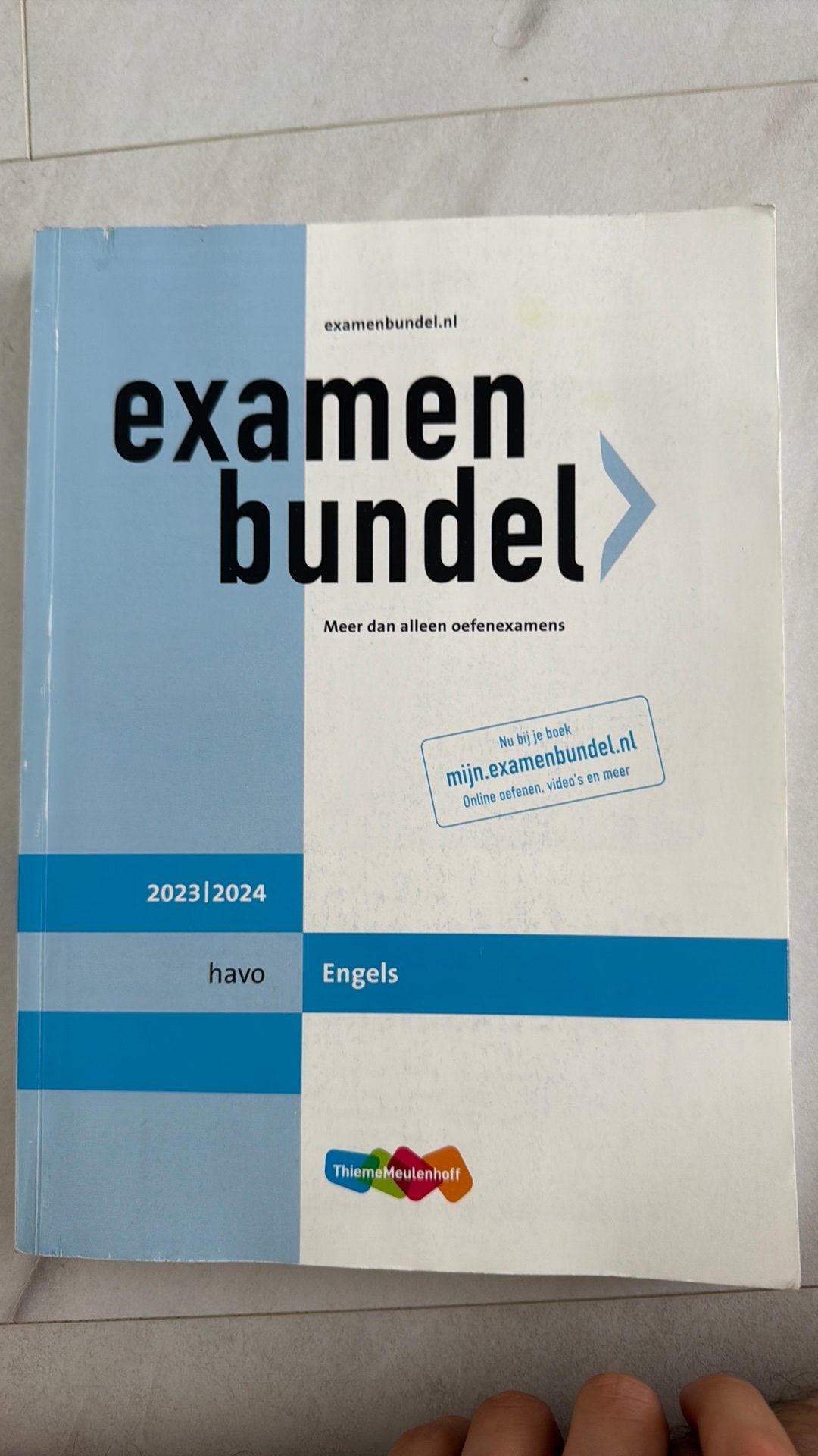Examen bundel - havo Engels 2023/2024, Engels, HAVO, Ophalen of Verzenden, Zo goed als nieuw