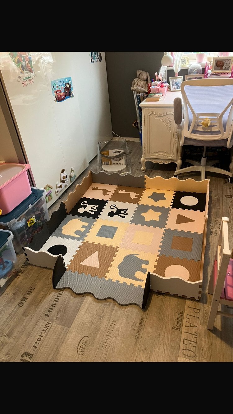 Speelmat foam puzzelmat 151x151, Kinderen en Baby's, Ophalen, Zo goed als nieuw, Speelkleed