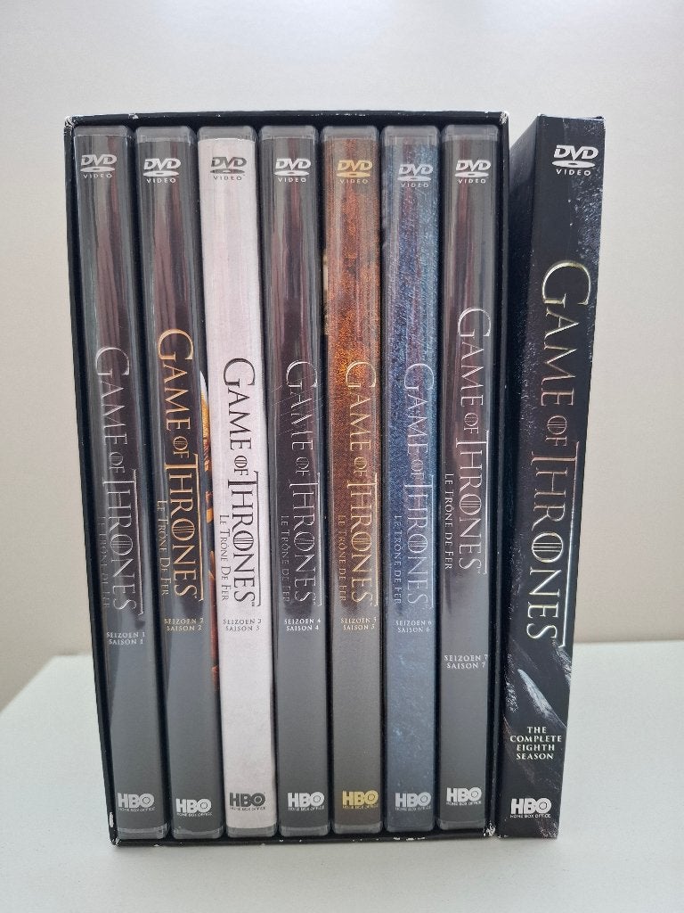 8 DVD's van de Game of Thrones aangeboden., Vanaf 16 jaar, Ophalen of Verzenden, Zo goed als nieuw