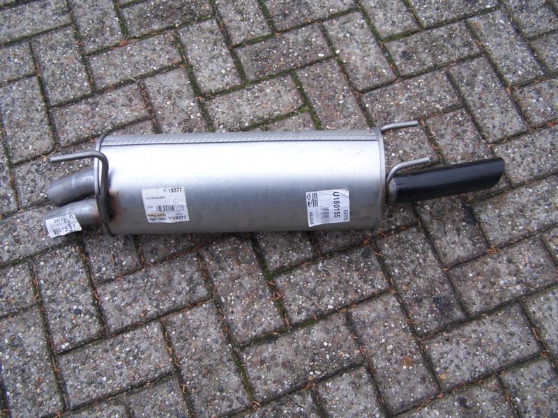 Uitlaat Opel Omega Station 2.5i V6 achterdemper 1994-2000, Ophalen of Verzenden