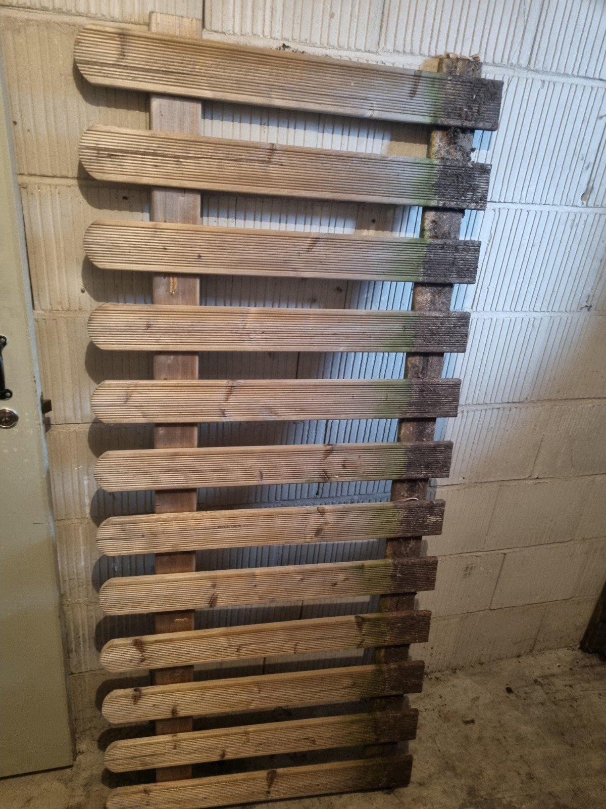 Gebruikt houten tuinhekje, Ophalen, Gebruikt, Hout, Tuinhek