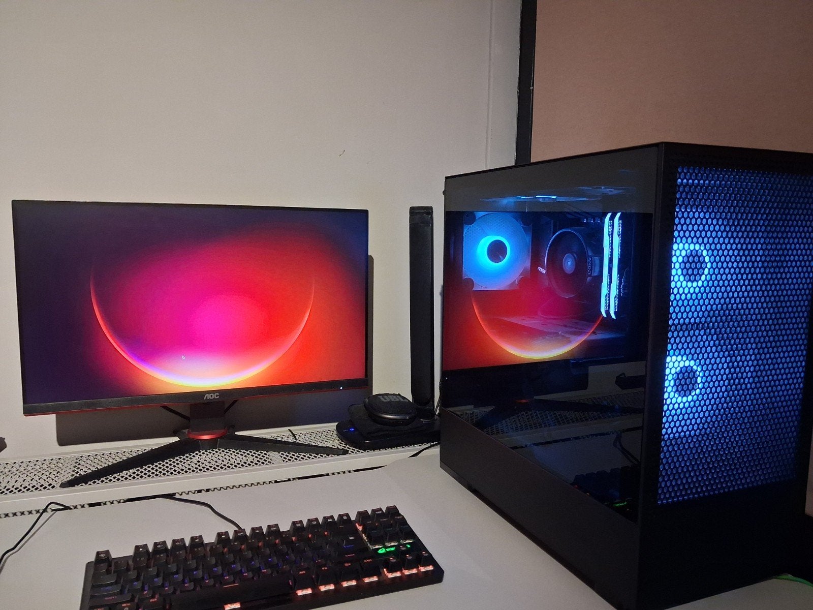 Gaming PC, Ophalen, AMD Ryzen 5, Zo goed als nieuw, Gaming