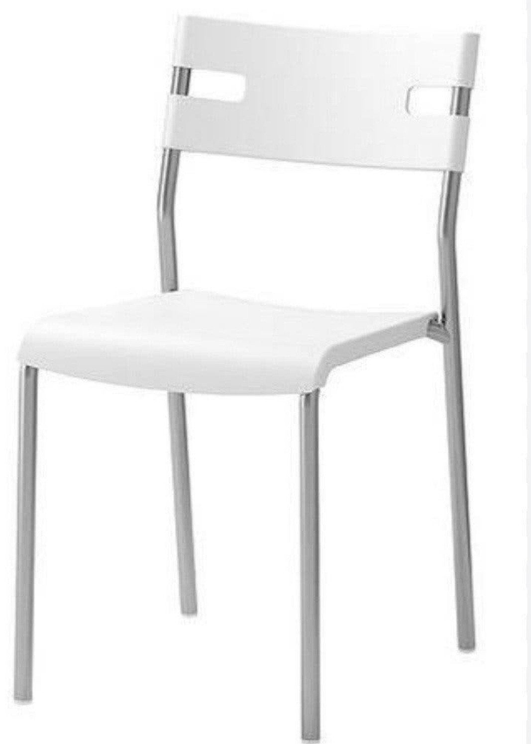 Gratis afhalen: IKEA witte Laver (bureau)stoel, Ophalen, Gebruikt, Wit, Eén