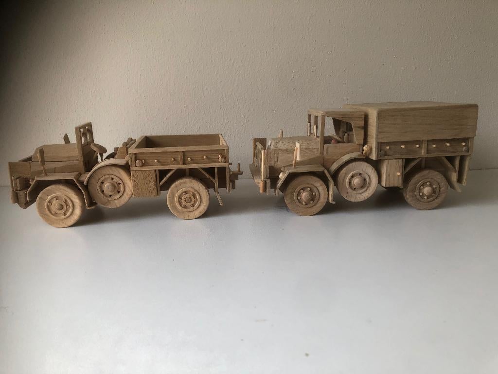 DAF YA 126 Legervoertuig uit de jaren 50 en 60tig, Ophalen of Verzenden, Landmacht, Nederland, Miniatuur of Beeldje