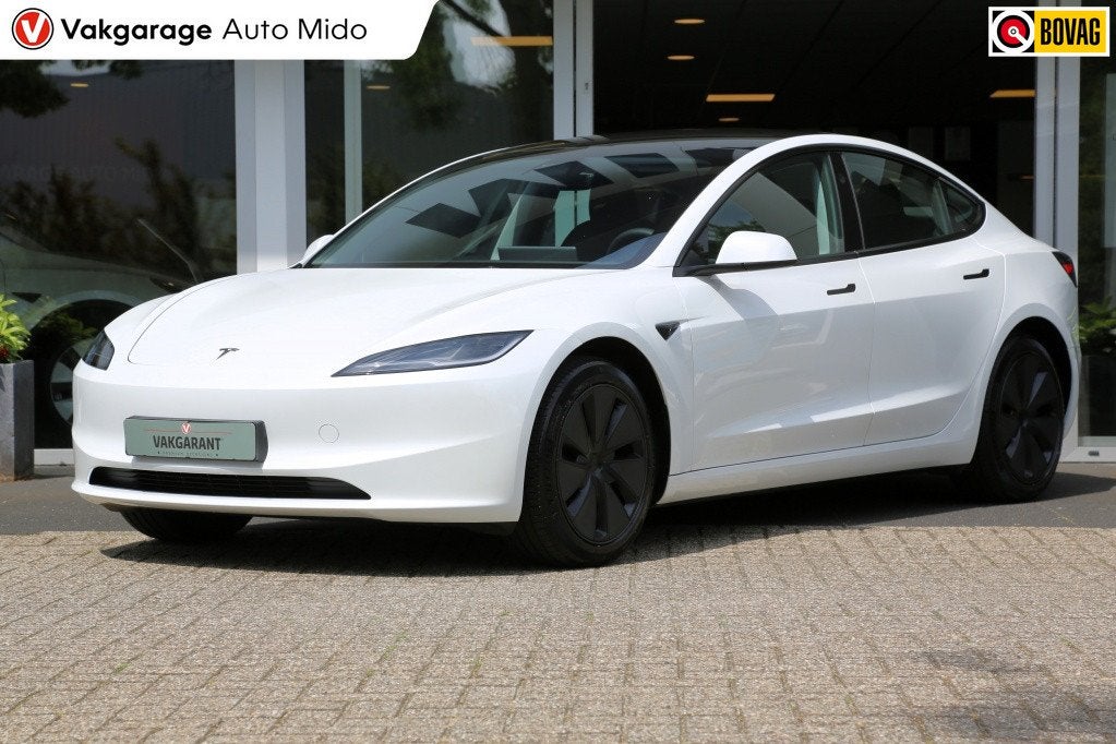 Tesla Model 3 Premium Long Range RWD 78kWh | SoH 96%, Auto's, 12 maanden, 0 cilinders, Gebruikt, Zwart