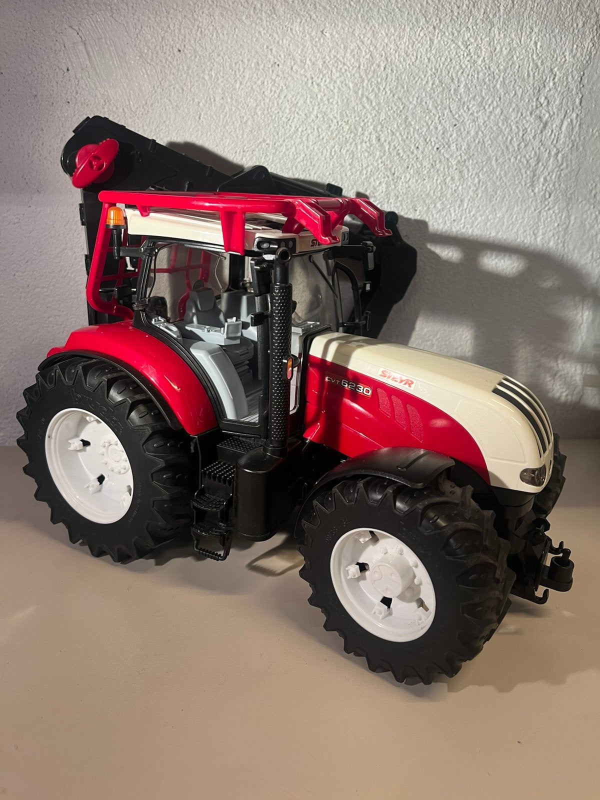 Bruder steyr 6300 CVT 1:16, Ophalen of Verzenden, Zo goed als nieuw