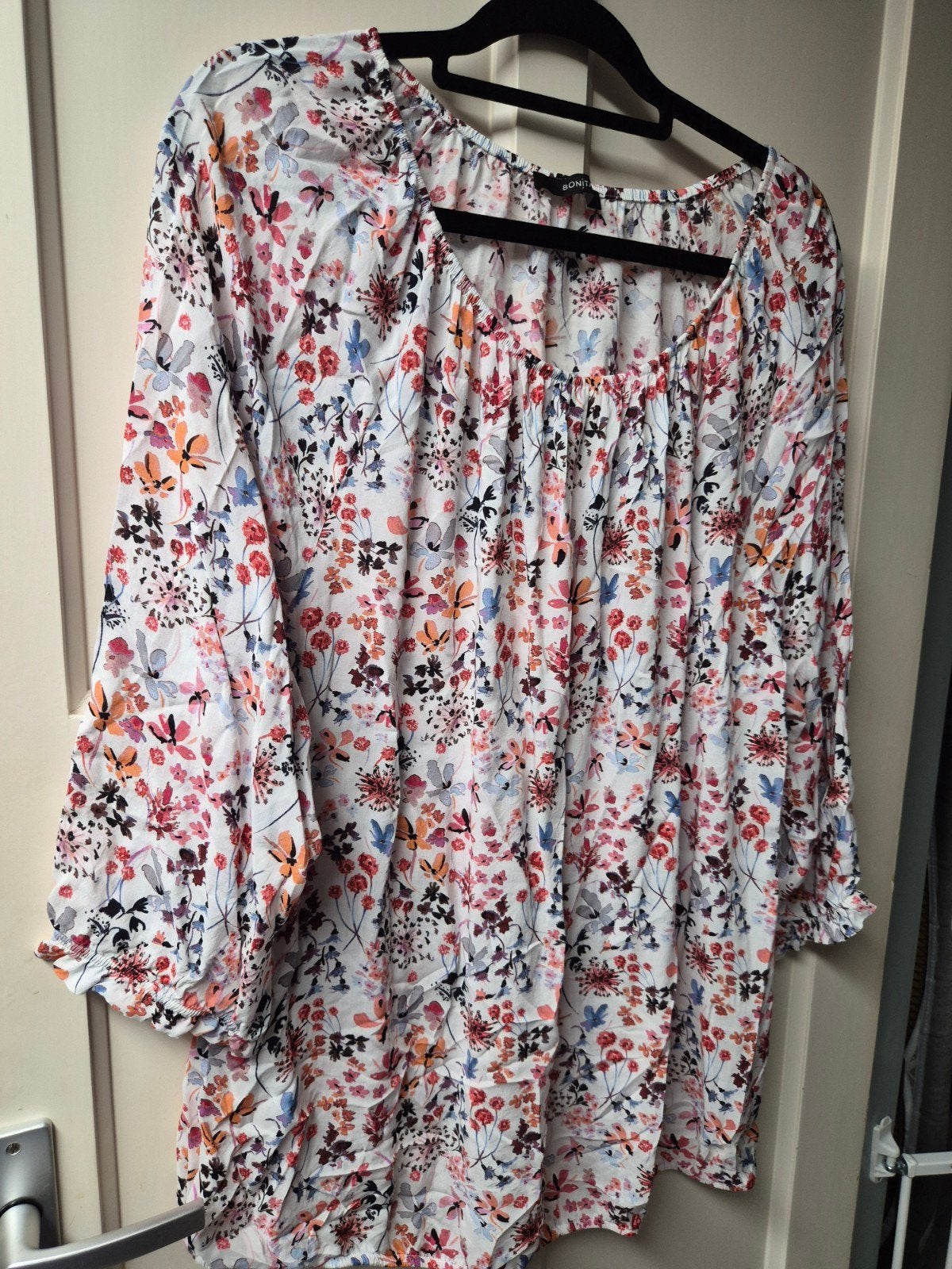 Bonita blouse met bloemenprint, maat 48, Kleding | Dames, Meerkleurig, Maat 46/48 (XL) of groter, Bonita, Ophalen of Verzenden