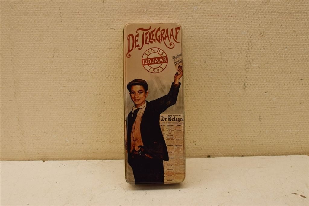 Het Jubileumblik van de telegraaf 48299, Verzamelen, Ophalen of Verzenden, Gebruikt, Koek(jes)