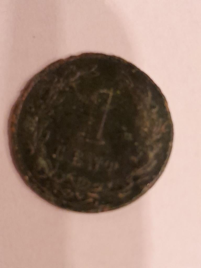 Zeldzame 1 cent munt uit 1878 - Koning Willem III, Ophalen of Verzenden