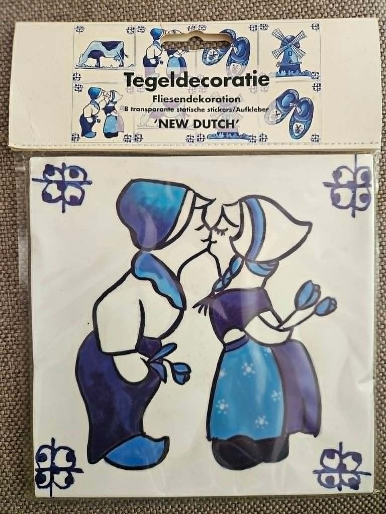 Tegeldecoratie New Dutch, Ophalen of Verzenden, Nieuw, Blauw